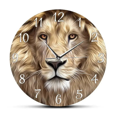 Horloge Murale Originale Lion Horloges Déco Murale Express