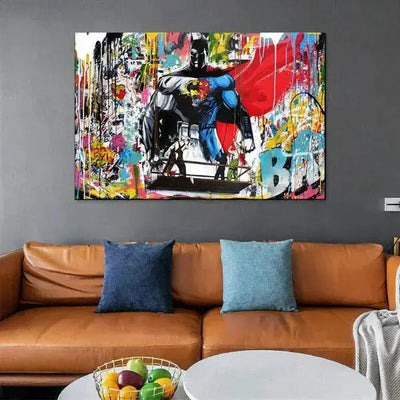 Tableau Industriel <br> Superman Tableaux Déco Murale Express