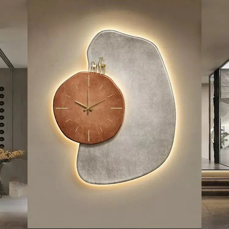 Grande horloge murale moderne