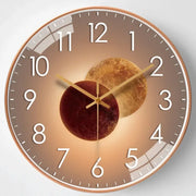 Horloge Murale Design Moderne avec Effet Lumineux