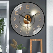 Horloge Murale Design Moderne avec Effet Lumineux