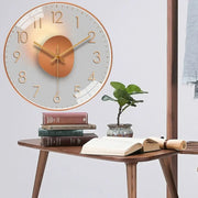 Horloge Murale Design Moderne avec Effet Lumineux