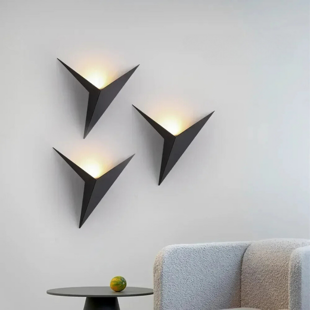 Lampe murale led étoilée